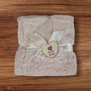 Pink Reversible Baby Blanket – 30"x40" – NWT Parents' Choice – Gift Ready